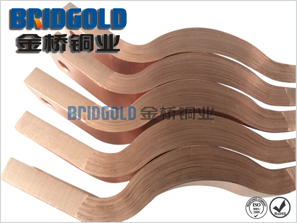 金橋銅業(yè)裸銅銅箔軟連接，銅帶軟連接
