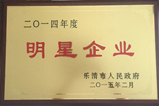 金橋銅業(yè)被評(píng)為樂清市明星企業(yè)